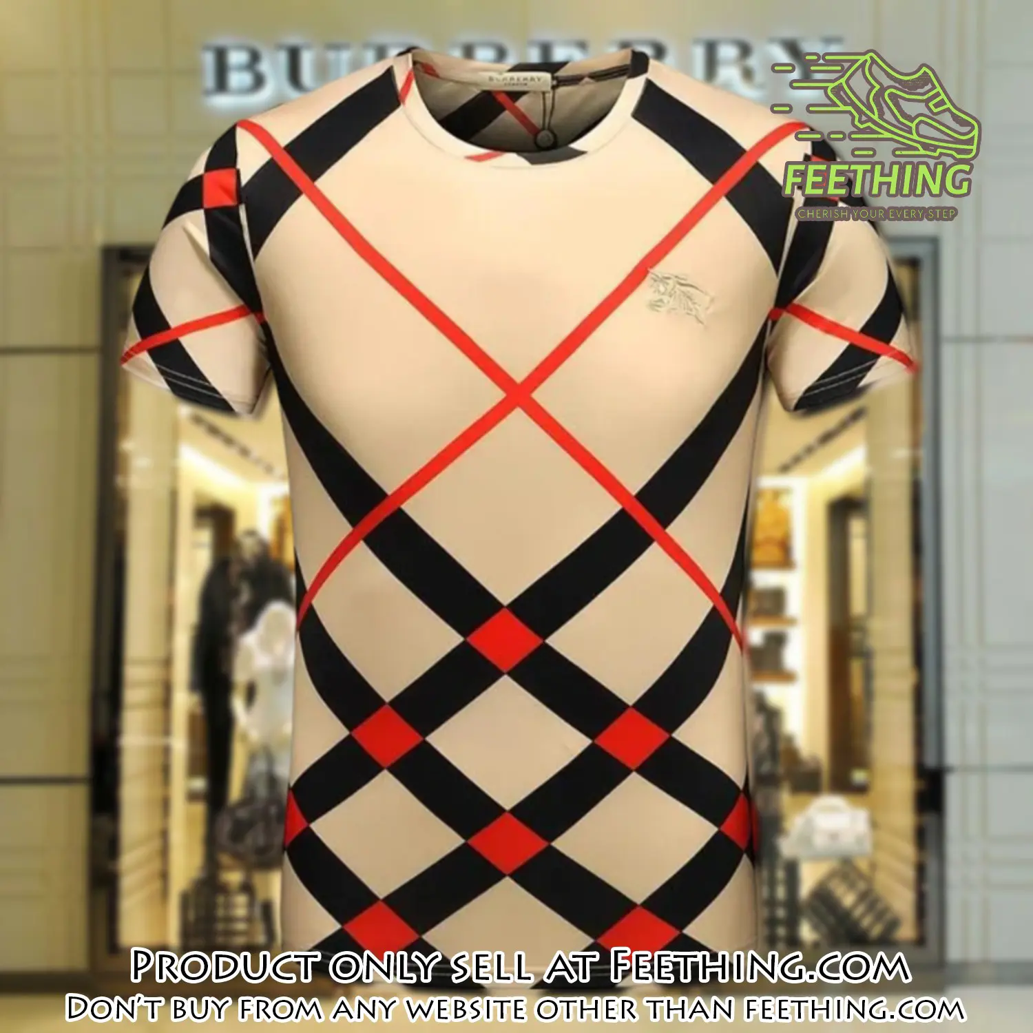 Burberry new logo luxury brand unisex tshirt outfit for men women ft4727771